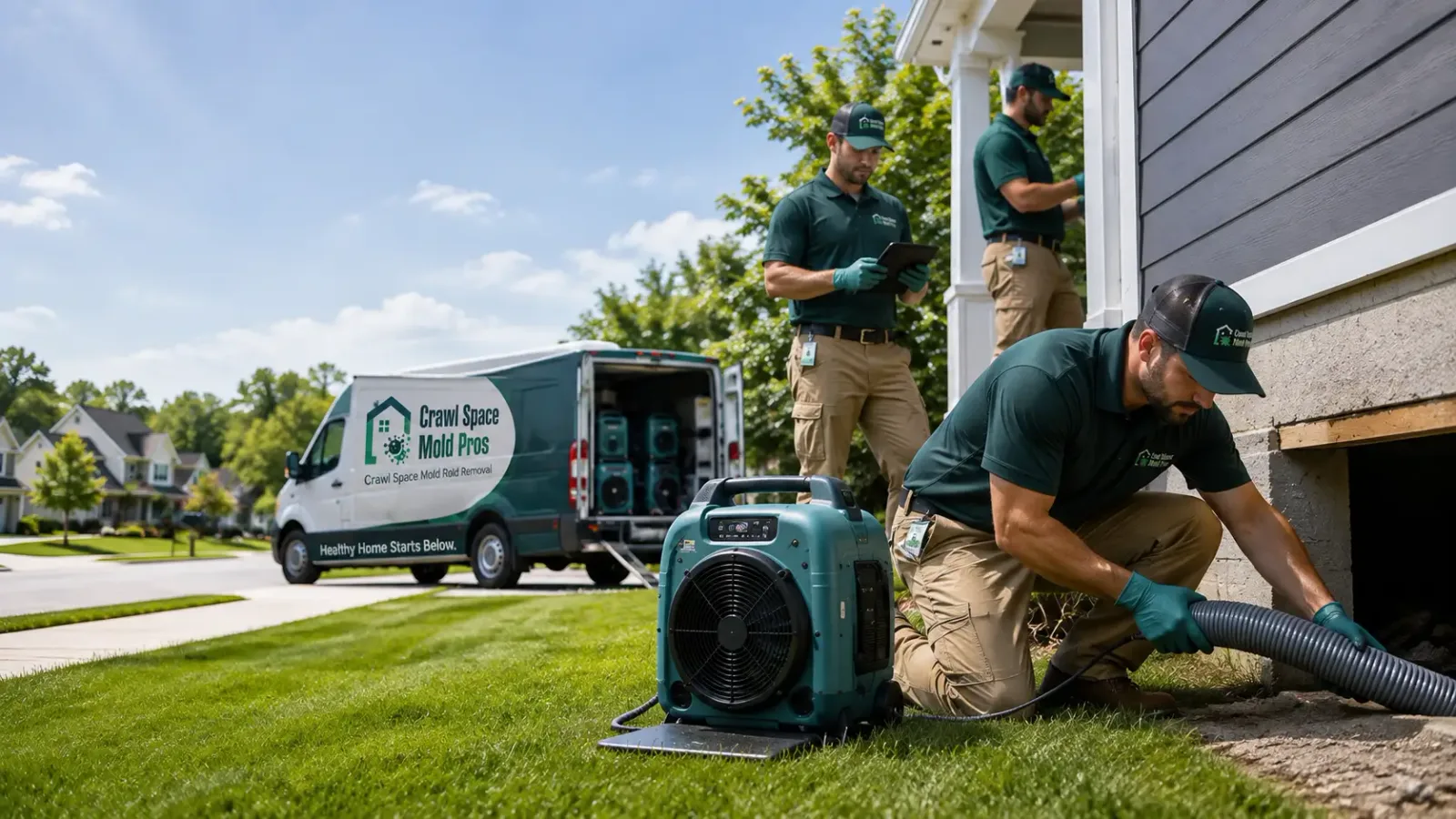 Crawl Space Mold Removal in Earlysville, VA